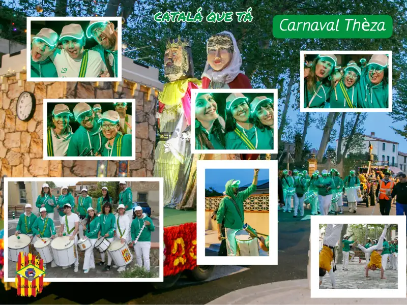 Entre percussions, lumières et défilé nocturne, Théza a vibré au rythme de Catalá Que Tá