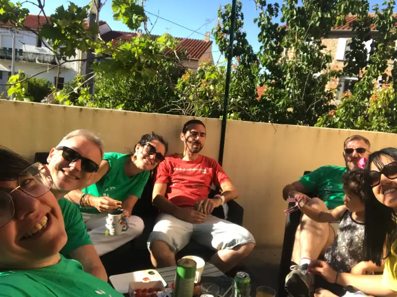 <div>Apéro d'après défilé</div>