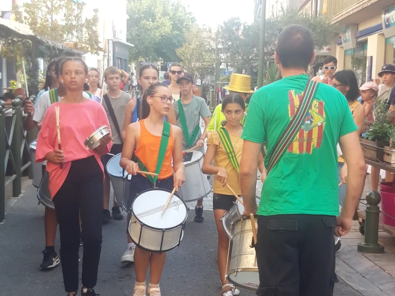 Atelier percussions jeunes de Thuir 66 