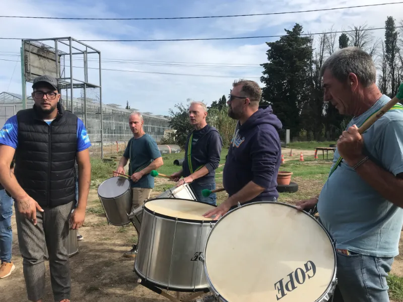 <div>Stage avec Jimmy - travail des surdos</div>